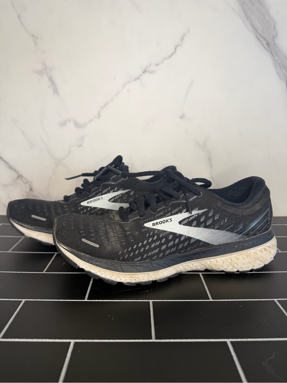 Brooks Women’s Black and Silver Running Shoes